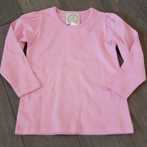 NWT The Beaufort Bonnet Company Long Sleeve hot pink girls penny play shirt